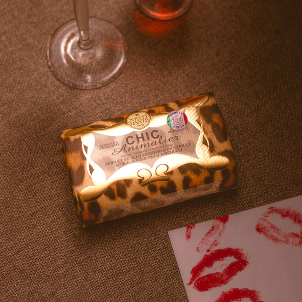 Sabonete em barra Chic Animalier Mirra, The Allo Zenzero e Patchouli 250gr - Imagem 5