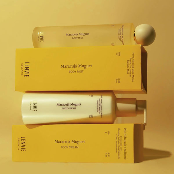 Body Cream 250g Maracujá Muguet - Essentia - Lenvie - Imagem 2