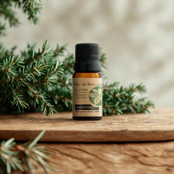 Óleo Essencial Alecrim 10ml - Flor da Terra - Imagem 2