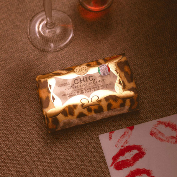 Sabonete em Barra Chic Animalier Bronze 250gr - Imagem 2