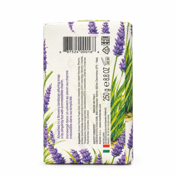 Sabonete em barra Dei Colli Fiorentini Lavanda 250gr - Imagem 2